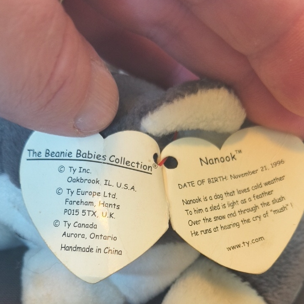 Ty Beanie Babies Collection - Nanook Plush - Picture 4 of 10
